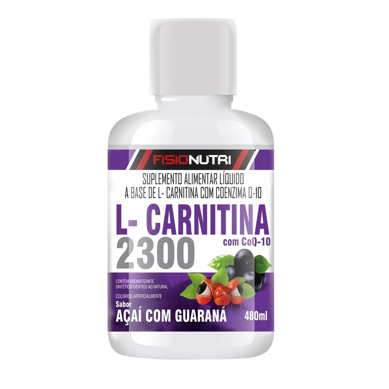 Queimador L-Carnitina 2.300 - 480ml - Fisionutri