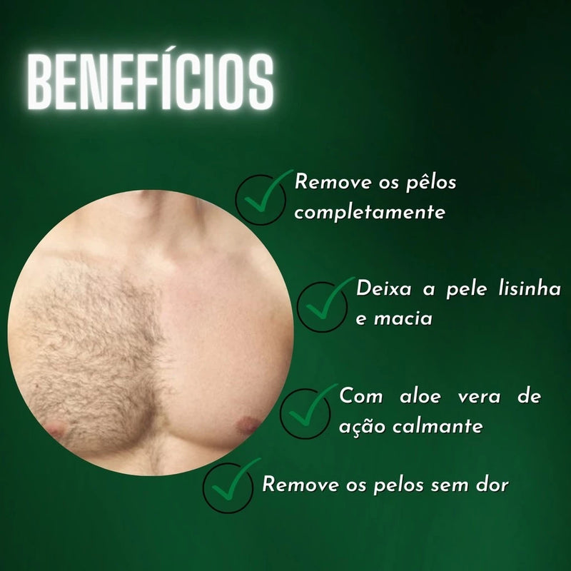 Creme Depilatório para Todo o Corpo - 250g